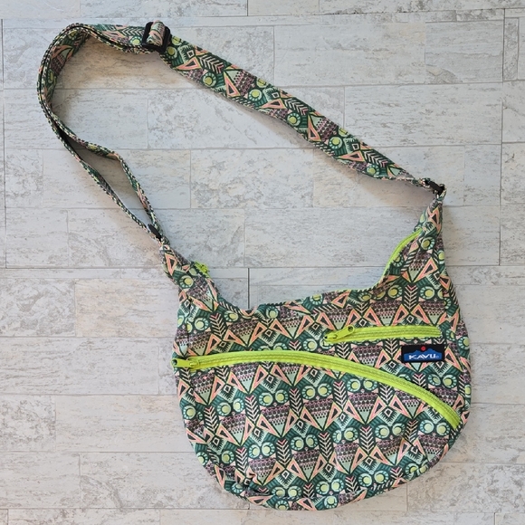 Kavu Handbags - Kavu Crossbody Satchel Sydney Bag Bright Colorful OWL